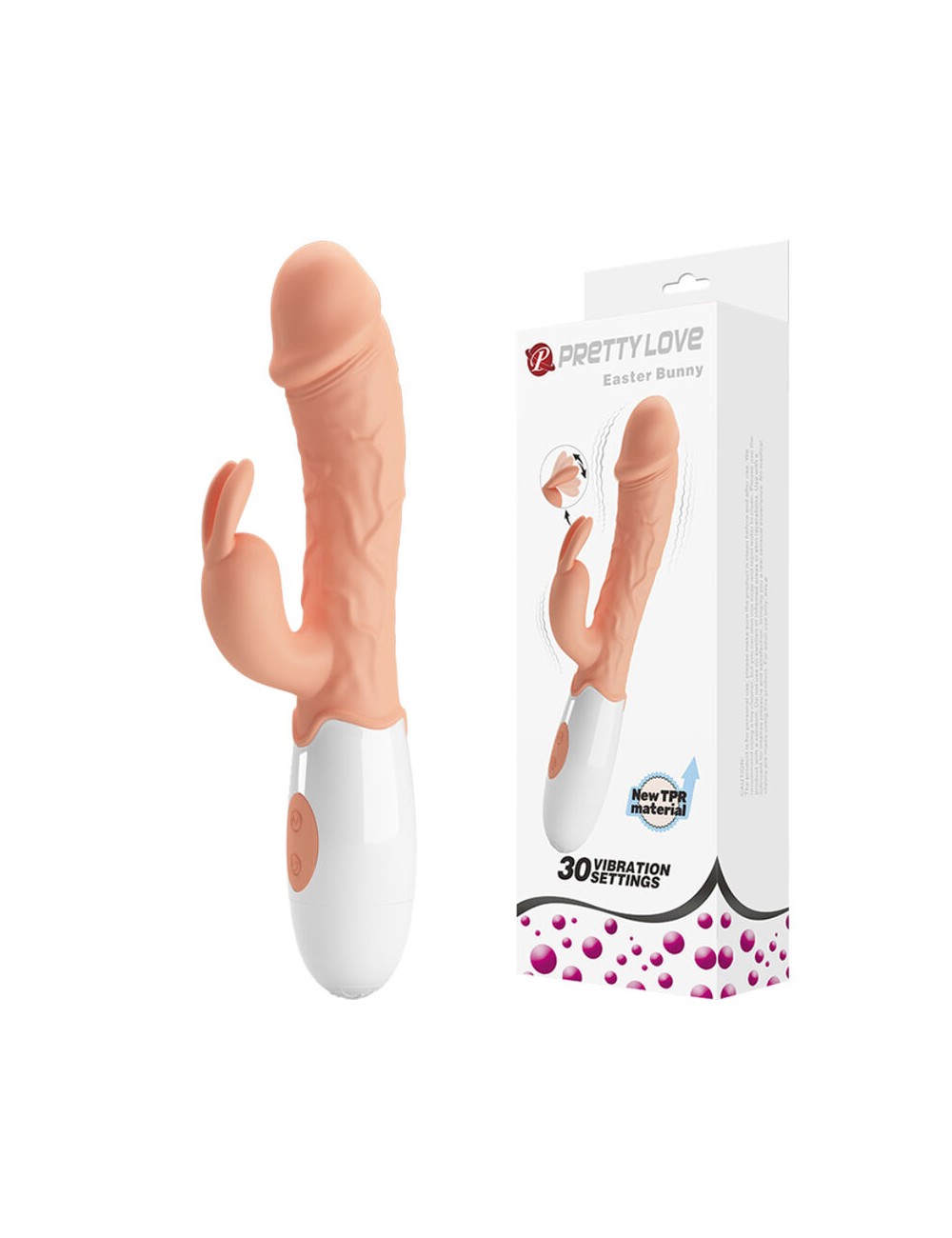 PRETTY LOVE - OSTERHASEN-VIBRATOR MIT STIMULATOR