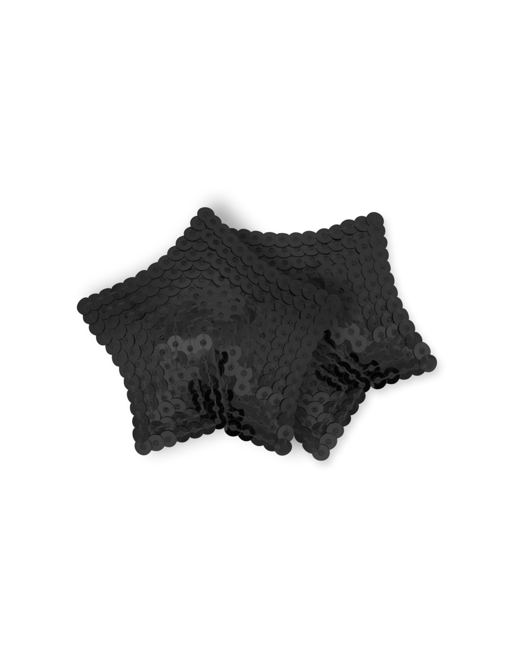 OHMAMA-FETISCH - SCHWARZE PAILLETTEN-STERN-NIPPEL-ABDECKUNGEN OHMAMA-FETISCH - SCHWARZE PAILLETTEN-STERN-NIPPEL-ABDECKUNGEN