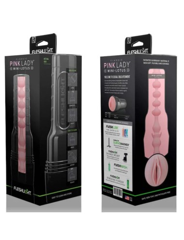 FLESHLIGHT - PINK LADY MINI-LOTUS-MASTURBATOR