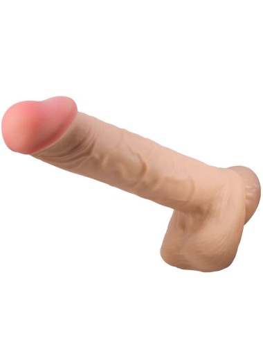 PRETTY LOVE - SLIDING SKIN SERIES REALISTISCHER DILDO MIT SLIDING SKIN SAUNAPF FLEISCH 26 CM