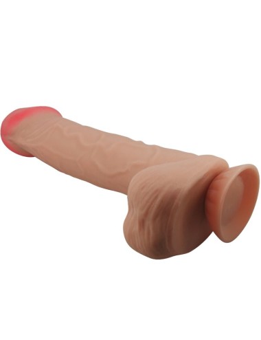 PRETTY LOVE - SLIDING SKIN SERIES REALISTISCHER DILDO MIT SLIDING SKIN SAUNAPF FLEISCH 26 CM