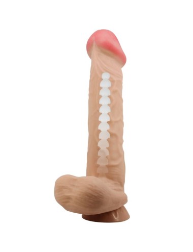 PRETTY LOVE - SLIDING SKIN SERIES REALISTISCHER DILDO MIT SLIDING SKIN SAUNAPF FLEISCH 26 CM