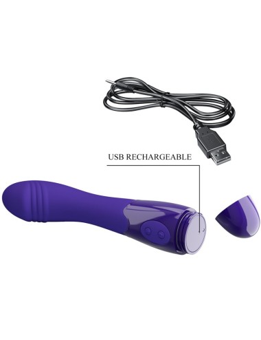 PRETTY LOVE - ELEMENTAL YOUTH VIOLET VIBRATOR DILDO