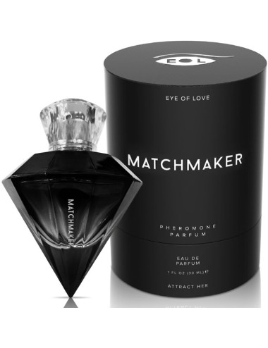 EYE OF LOVE - MATCHMAKER BLACK DIAMOND PHEROMON-PARFÜM ZIEHT SIE 30 ML