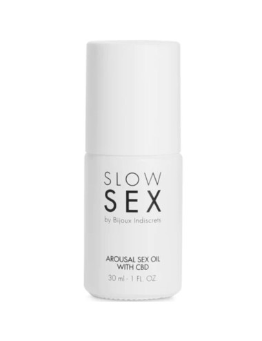 BIJOUX - SLOW SEX SEXUELLES MASSAGEÖL MIT CBD 30 ML