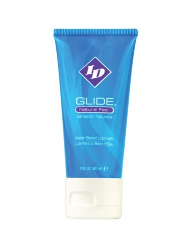 ID GLIDE - SCHMIERMITTEL AUF WASSERBASIS ULTRA LANGLEBIGE REISE TUBE 60 ML