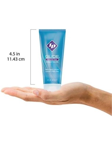 ID GLIDE - SCHMIERMITTEL AUF WASSERBASIS ULTRA LANGLEBIGE REISE TUBE 60 ML