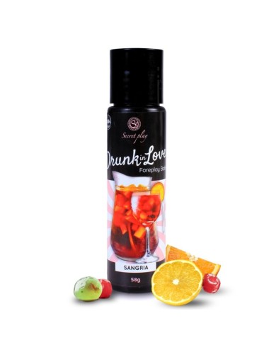 SECRET PLAY LUBRICANT DRUNK IN LOVE SANGRIA 60 ML