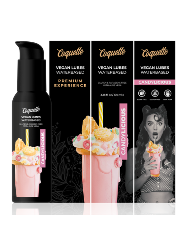 COQUETTE CHIC DESIRE - PREMIUM EXPERIENCE CANDYLICIOUS VEGANES SCHMIERMITTEL 100ML