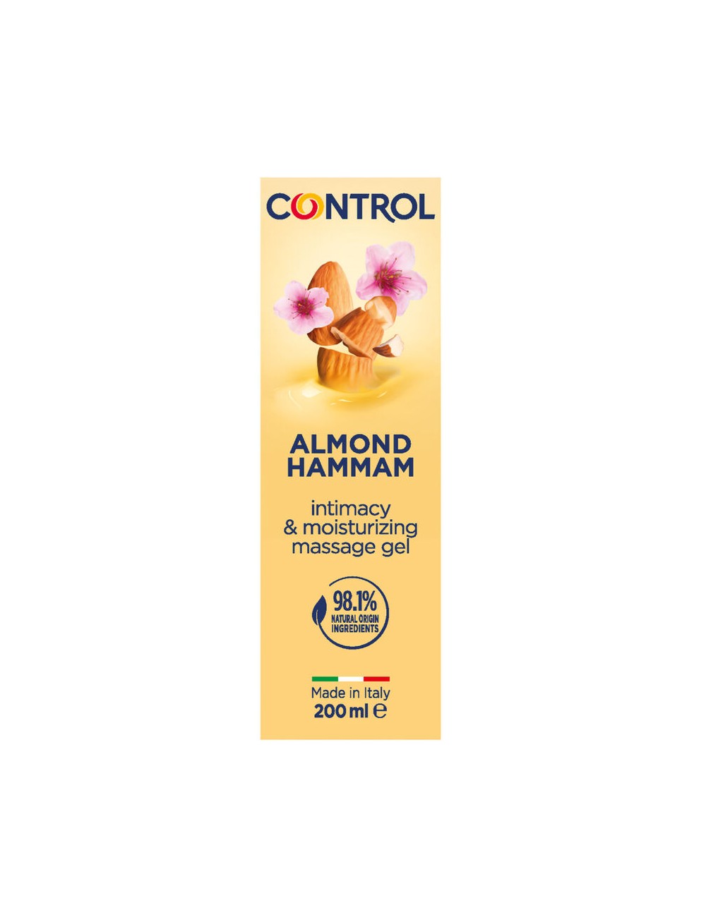 CONTROL - MANDEL HAMMAM-MASSAGEGEL 3 IN 1 200 ML CONTROL - MANDEL HAMMAM-MASSAGEGEL 3 IN 1 200 ML