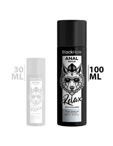 BLACK HOLE - ANAL REPAIR WASSERBASIERTE ENTSPANNUNG MIT HYALURON 100 ML