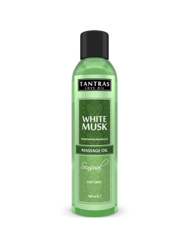 TANTRAS LOVE OIL WHITE MOSKUS ACEITE MASAJE 150 ML