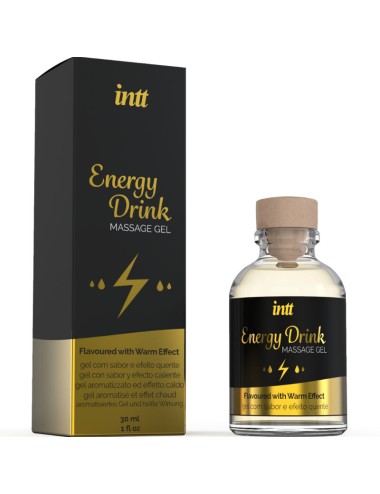 INTT MASSAGE & ORAL SEX - MASSAGEGEL MIT AROMATEM ENERGIE-CA-DRINK UND ERWÄRMUNGSEFFEKT