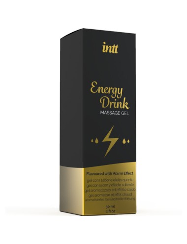 INTT MASSAGE & ORAL SEX - MASSAGEGEL MIT AROMATEM ENERGIE-CA-DRINK UND ERWÄRMUNGSEFFEKT