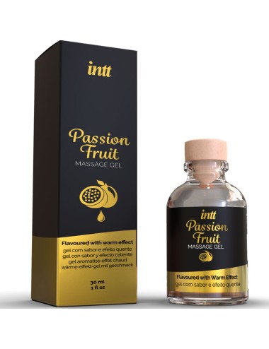 INTT ? MASSAGEGEL MIT PASSIONSFRUCHTGESCHMACK UND WÄRMEEFFEKT