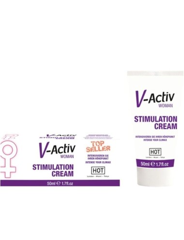 HOT - V-ACTIV STIMULATIONSCREME FRAU 50ML