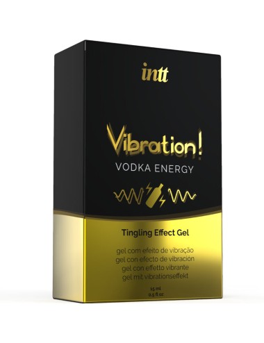 INTT - KRAFTVOLLES INTIMSTIMULIERENDES FLÜSSIGES VIBRATIONSGEL VODKA 15ML