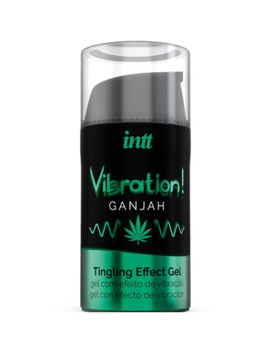 INTT ? KRAFTVOLLES INTIMSTIMULIERENDES FLÜSSIGES VIBRATIONSGEL CANNABIS 15ML