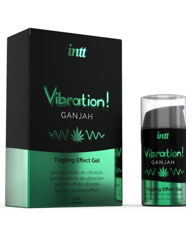 INTT ? KRAFTVOLLES INTIMSTIMULIERENDES FLÜSSIGES VIBRATIONSGEL CANNABIS 15ML