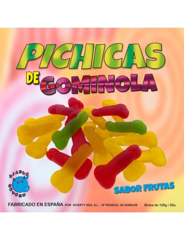 DIABLO PICANTE - GUMMIGE PENISFRÜCHTE