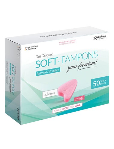 JOYDIVISION SOFT-TAMPONS - ORIGINAL WEICHE TAMPONS MINI X 50 EINHEITEN