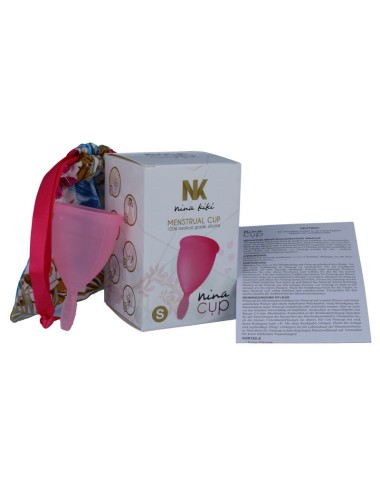 NINA KIKÍ - MENSTRUAL CUP ROSA GRÖSSE S