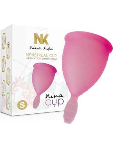 NINA KIKÍ - MENSTRUAL CUP ROSA GRÖSSE S