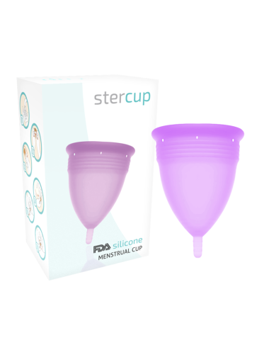 STERCUP - FDA SILIKON-MENSTRUALCUP GRÖSSE L FLIEDER