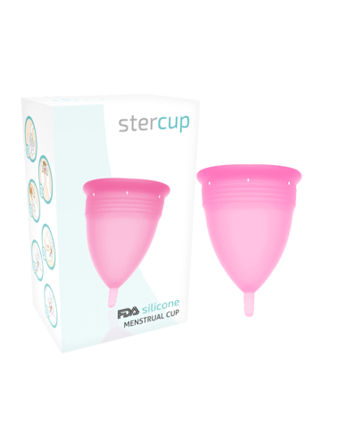 STERCUP - FDA SILIKON-MENSTRUALCUP GRÖSSE S ROSA