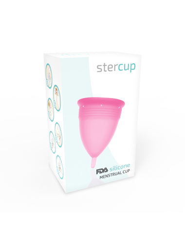 STERCUP - FDA SILIKON-MENSTRUALCUP GRÖSSE S ROSA