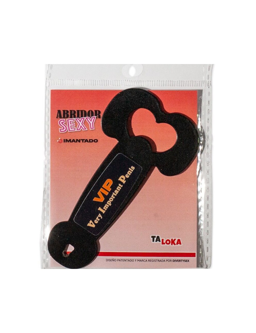 TALOKA - MAGNETISCHER METALLÖFFNER SEHR WICHTIG PENIS SCHWARZ TALOKA - MAGNETISCHER METALLÖFFNER SEHR WICHTIG PENIS SCHWARZ