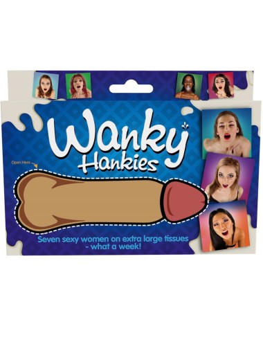 SPENCER & FLEETWOOD - WANKY HANKIES 7 EXTRA GROßE DAMENTASCHENTÜCHER