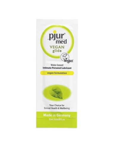 PJUR MED VEGAN GLIDE SCHMIERMITTEL AUF WASSERBASIS 2 ML