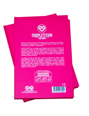 COUPLETITION - LIEBESTAGEBUCH ALBUM MIT ERINNERUNGEN & WÜNSCHEN FÜR EIN PAAR