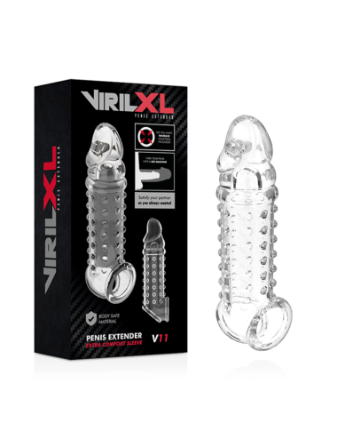 VIRILXL - PENISVERLÄNGERUNG UND HÜLLE V11 TRANSPARENT