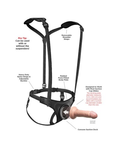 PIPEDREAMS - BODY DOCK STRAP-ON-HOSENTRÄGER