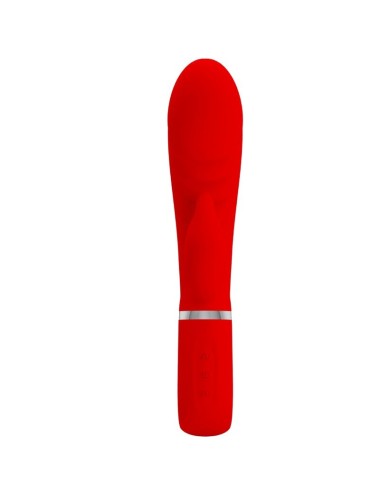 PRETTY LOVE - PRESCOTT MULTIFUNKTIONS-G-SPOT-VIBRATOR ROT