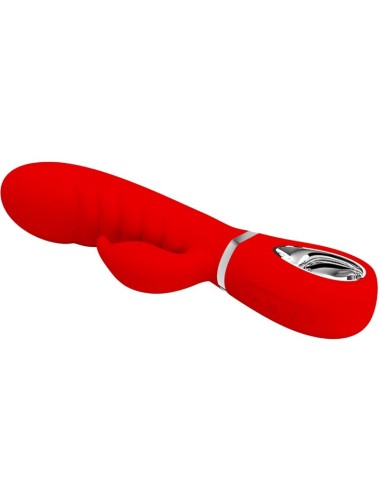 PRETTY LOVE - PRESCOTT MULTIFUNKTIONS-G-SPOT-VIBRATOR ROT