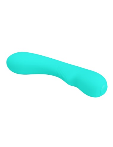 PRETTY LOVE - PRESCOTT WIEDERAUFLADBARER VIBRATOR AQUA GREEN