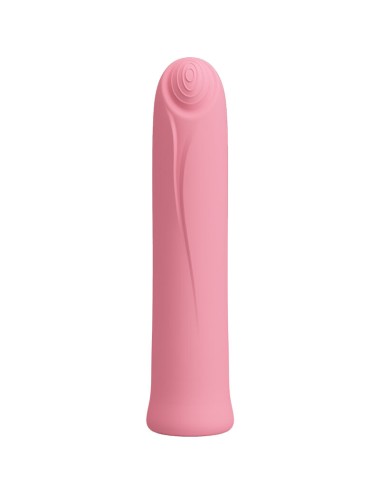PRETTY LOVE - CURTIS MINI SUPER POWER VIBRATOR 12 ROSA SILIKONVIBRATIONEN