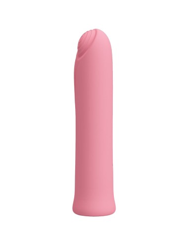 PRETTY LOVE - CURTIS MINI SUPER POWER VIBRATOR 12 ROSA SILIKONVIBRATIONEN