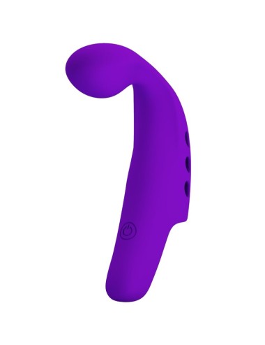PRETTY LOVE - GORGON PURPLE WIEDERAUFLADBARER FINGERVIBRATOR