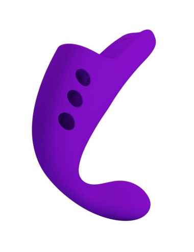 PRETTY LOVE - GORGON PURPLE WIEDERAUFLADBARER FINGERVIBRATOR