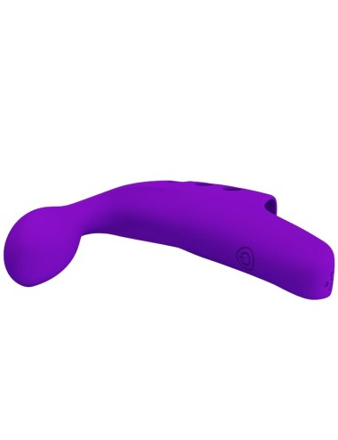 PRETTY LOVE - GORGON PURPLE WIEDERAUFLADBARER FINGERVIBRATOR