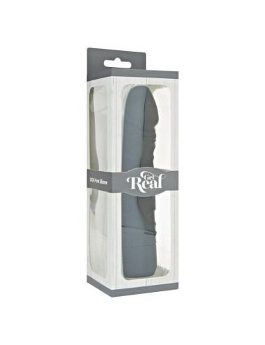 GET REAL - KLASSISCHER ORIGINAL SCHWARZER VIBRATOR