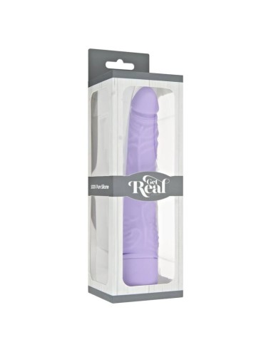 GET REAL - KLASSISCHER SCHLANKER VIBRATOR LILA