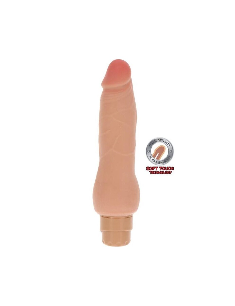 GET REAL - GLATTE VIBRATORHAUT MIT DUAL DICHTE GET REAL - GLATTE VIBRATORHAUT MIT DUAL DICHTE