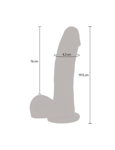 GET REAL - MAGNETISCHER PULSE VERTRAUENDE DILDO-HAUT