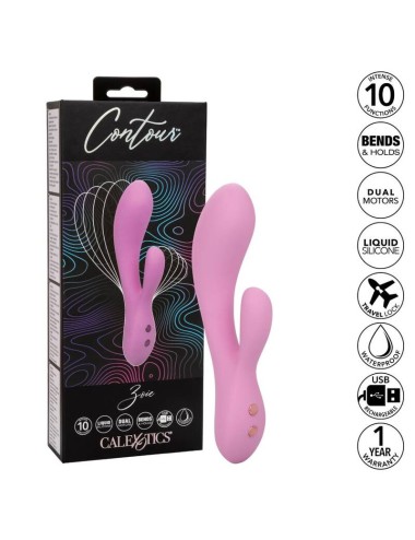 CALIFORNIA EXOTICS CONTOUR ZOIE ROSA