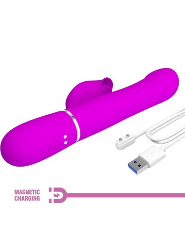 PRETTY LOVE - RABBIT VIBRATOR PERLEN VIOLET